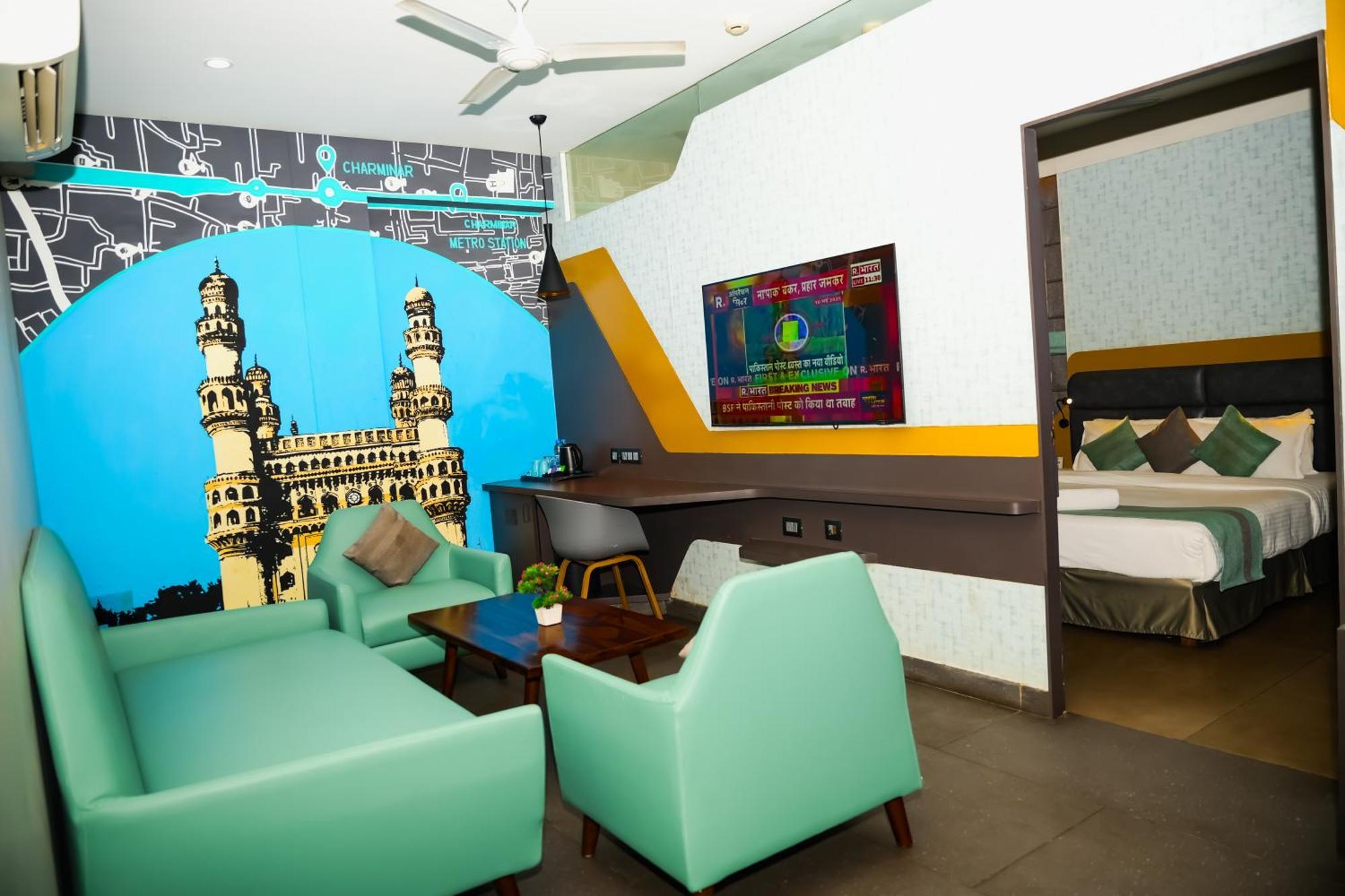 The Cent Hotel Haiderabad Buitenkant foto