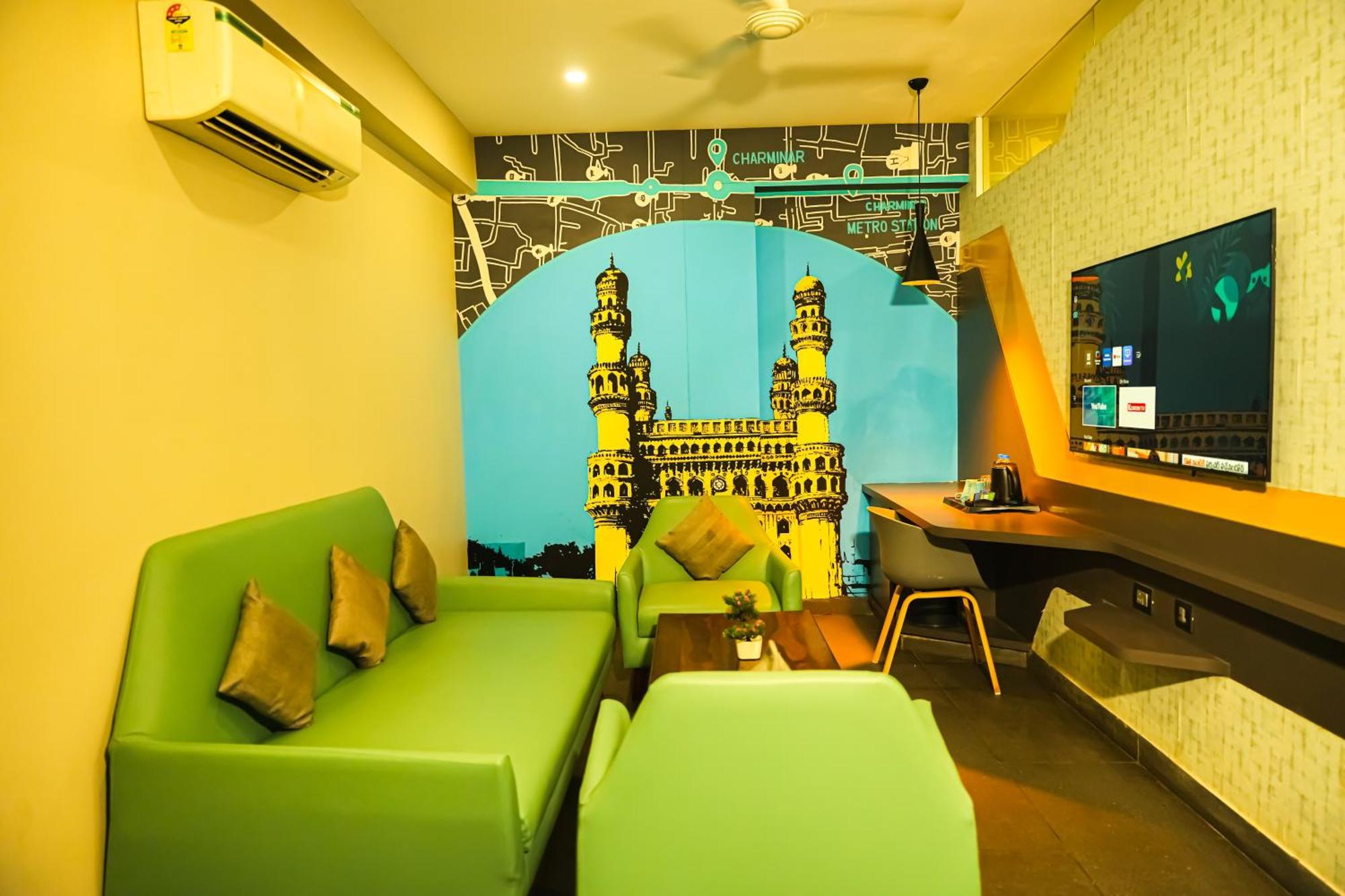 The Cent Hotel Haiderabad Buitenkant foto